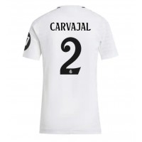 Real Madrid Daniel Carvajal #2 Kotipaita Naiset 2024-25 Lyhythihainen